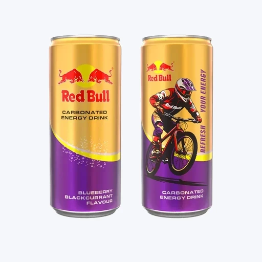 Red Bull Blueberry Blackcurrant Flavor