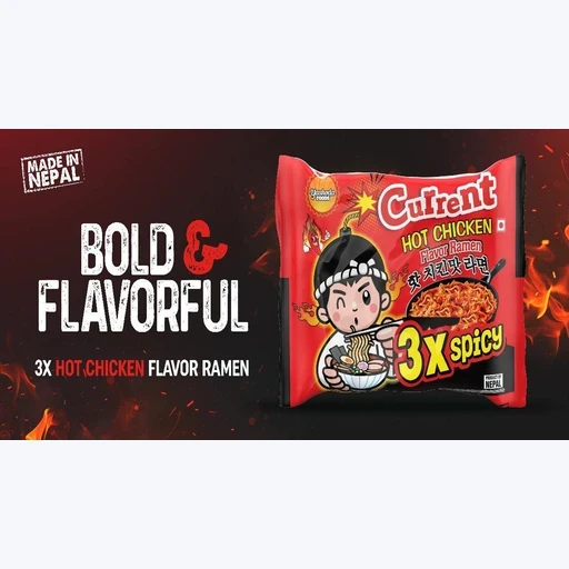 Current Hot Chicken Flavor Ramen 3X spicy