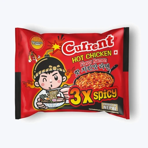 Current Hot Chicken Flavor Ramen 3X spicy