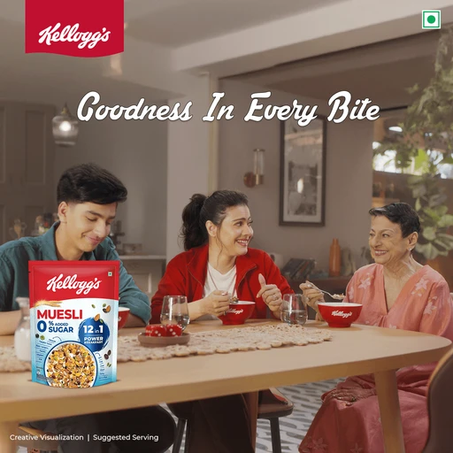 Kelloggs Muesli (Pauch) Sugar Free