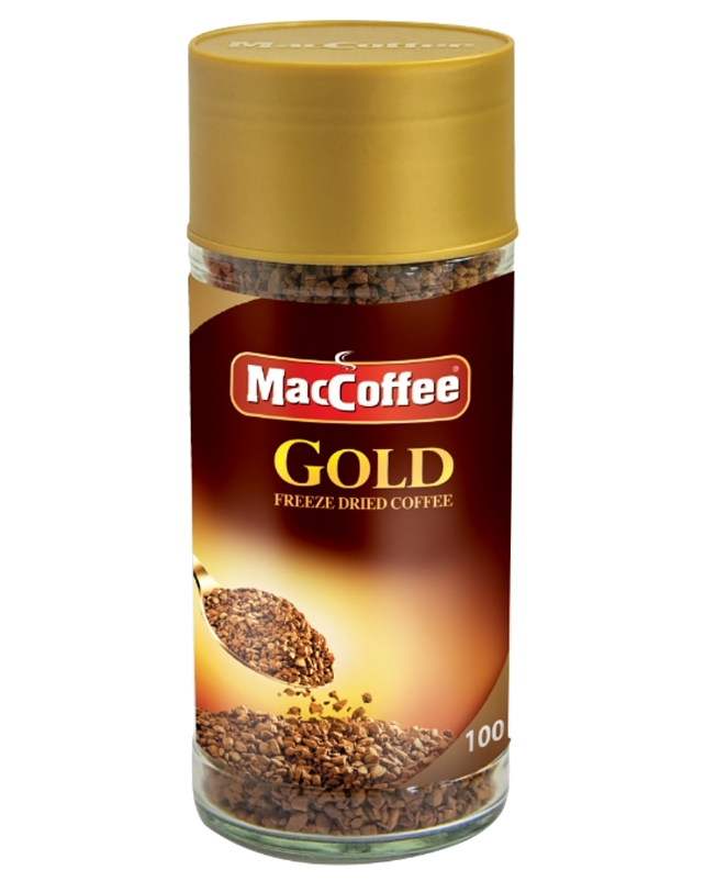 Mac Coffee Gold Jar