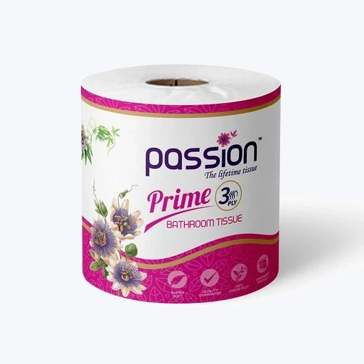 Passion Prime Bathroom Tissue 3 PLY*1 Roll 240 Sheet