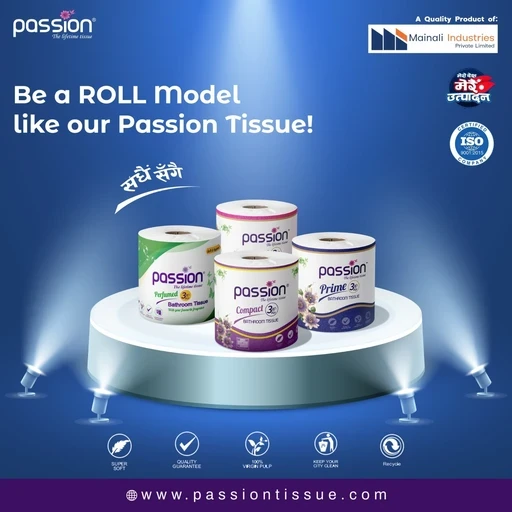 Passion Prime Bathroom Tissue 3 PLY*1 Roll 240 Sheet