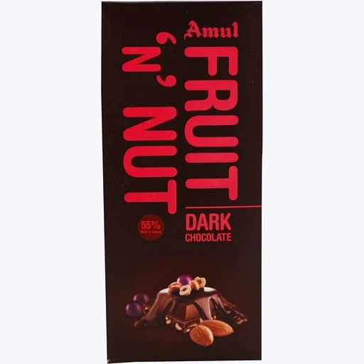 Amul Fruit N Nut Dark Chocolate