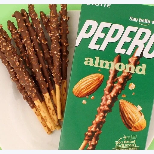 Pepero Almond Sticks