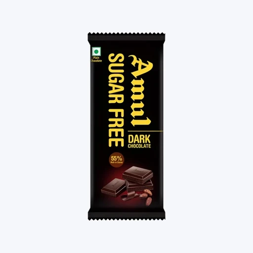 Amul Sugar Free Dark Chocolate