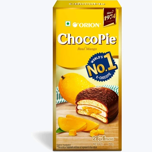 Orion ChocoPie Real Mango Flavour 6pcs Pack