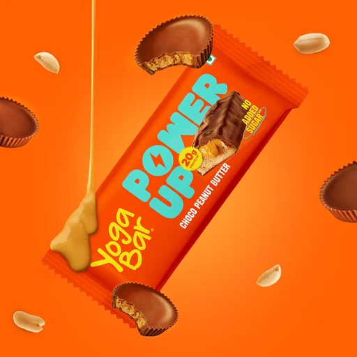 Yogabar Power Up 20g Protein Bar Choco Peanut Butter
