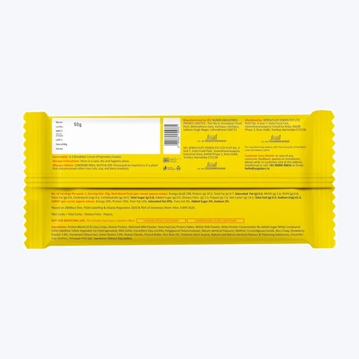 Yogabar Crunch 10g Protein Bar Mixed Berries