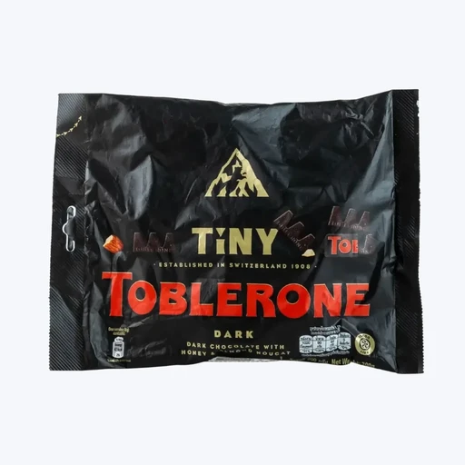 Toblerone Dark Chocolate with Honey and Almond Nougat