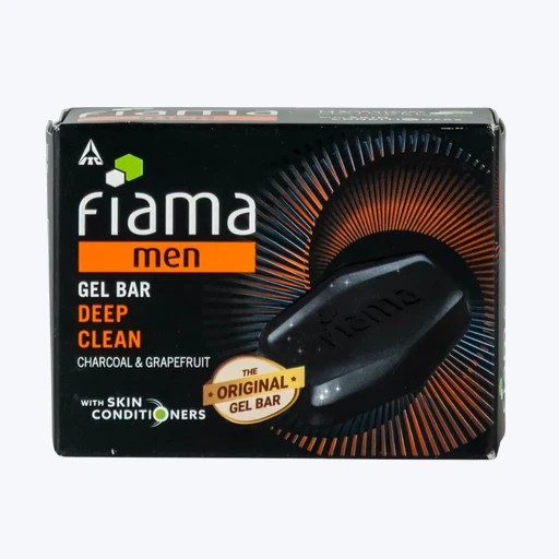 Fiama Men Gel Bar Charcoal & Grapefruit