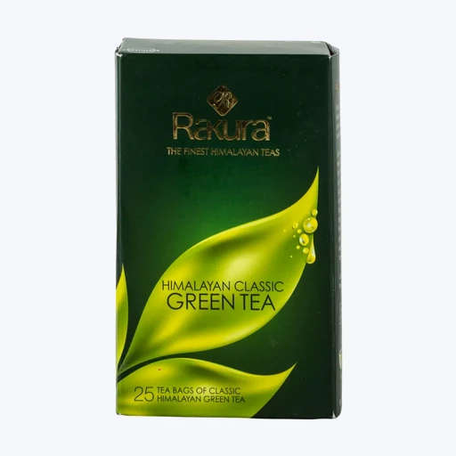 Rakura Classic Green Tea 25 Tea Bags