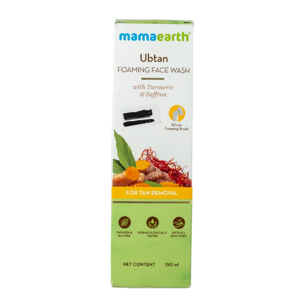 Mamaearth Ubtan Foaming Face Wash