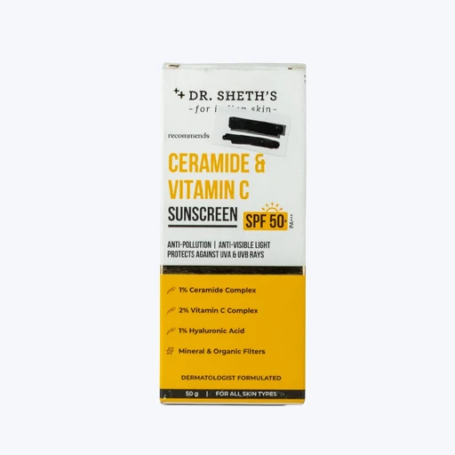Dr Sheths Ceramide & Vitamin C Sunscreen Spf50