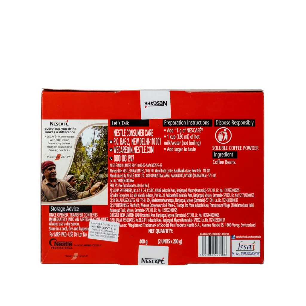 Nescafe Classic 400Gm Box