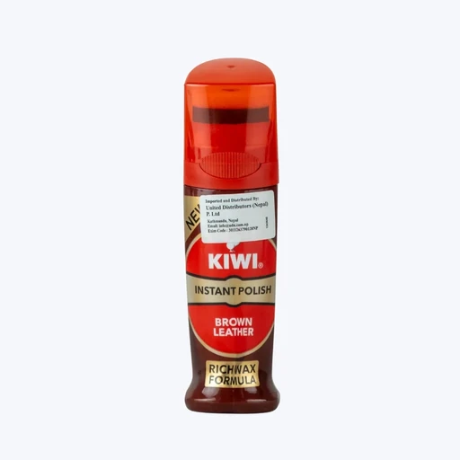 Kiwi Instant Polish Brown Leather