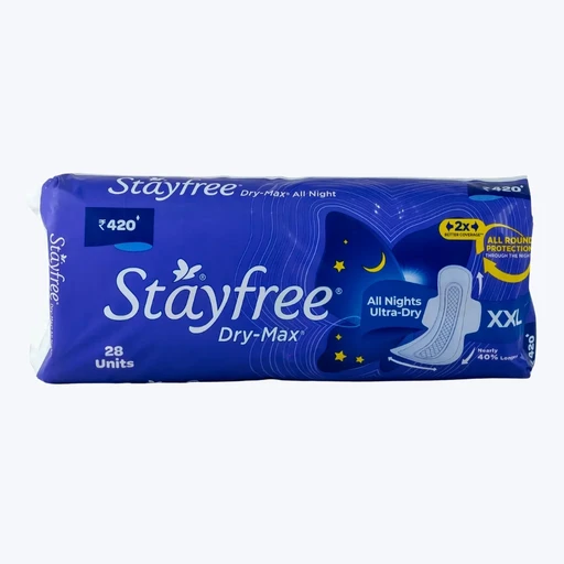 Stayfree Dry-Max All Nights 28Units Xxl