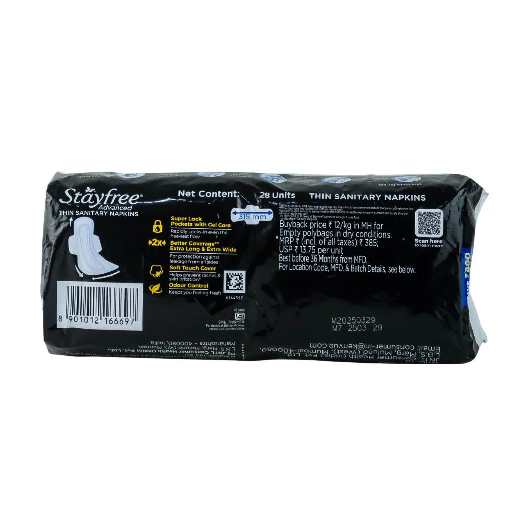 Stayfree Advanced All Nights Ultra-Soft