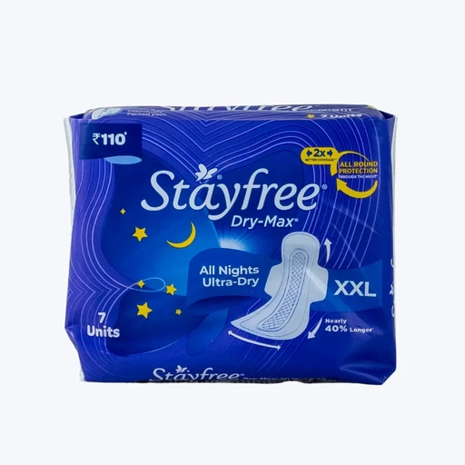 Stayfree Dry-Max All Nights Ultra Dry 7U