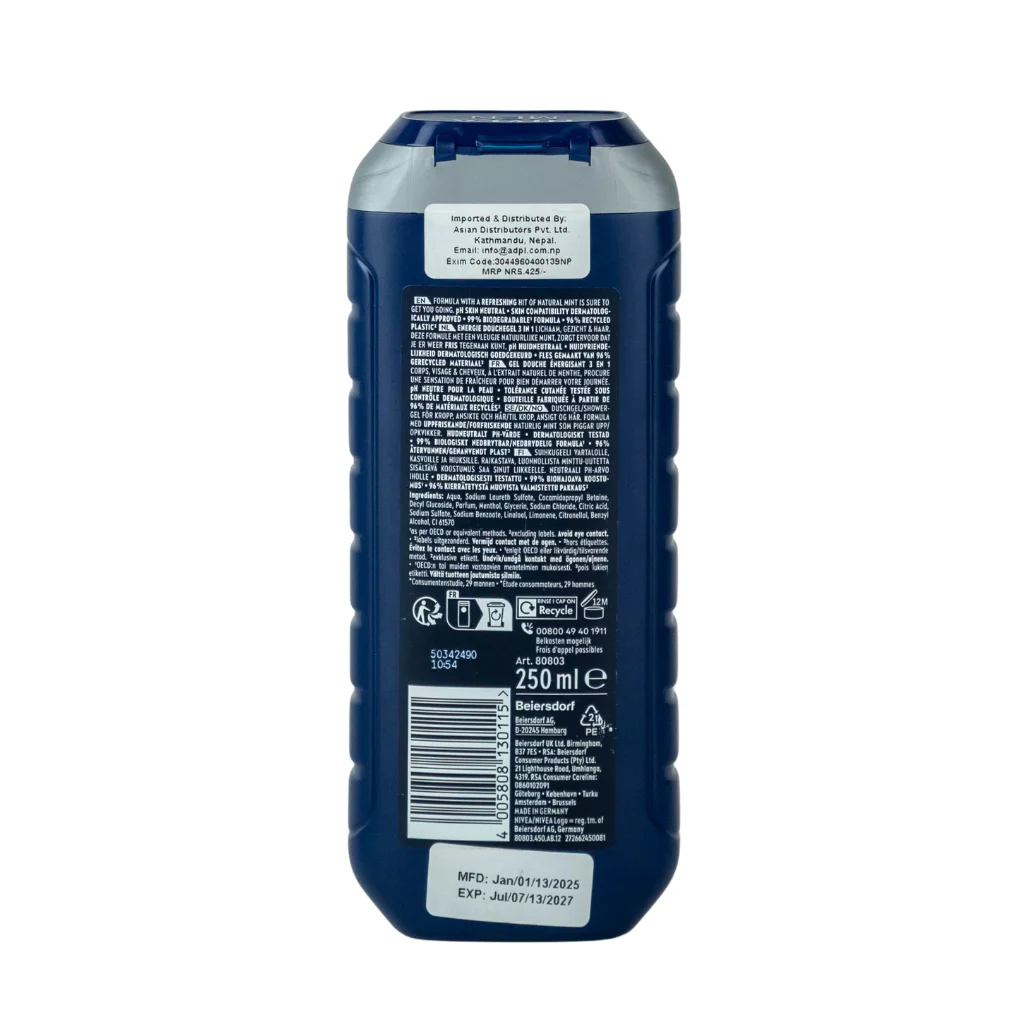 Nivea Men Energy Shower Gel