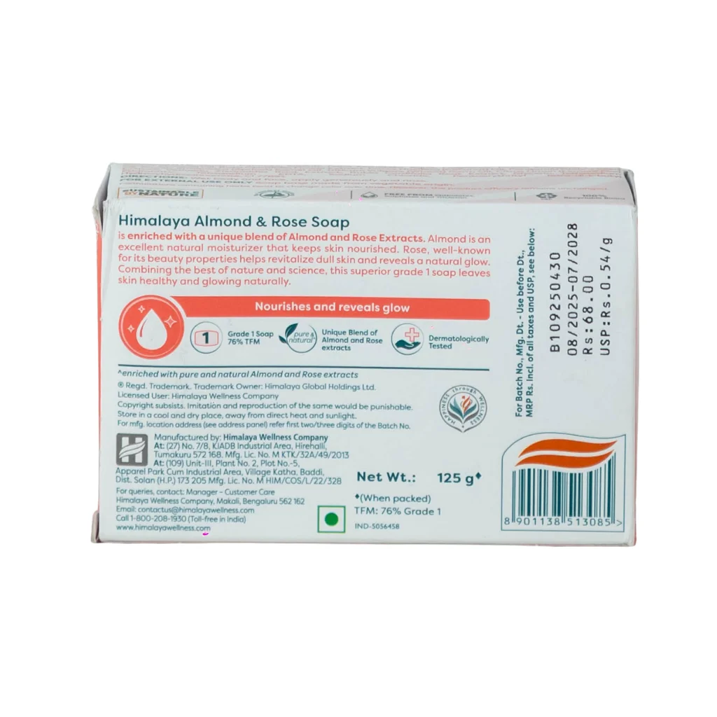 Himalaya Almond & Rose Soap