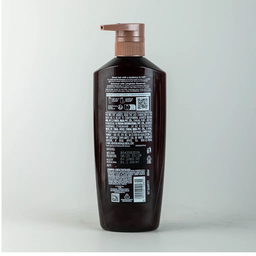 Loreal Fall Resist 3X Shampoo Anti-Hairfall