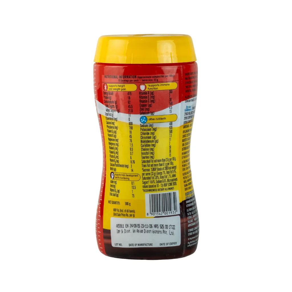 Complan Chocolate 500Gm Jar