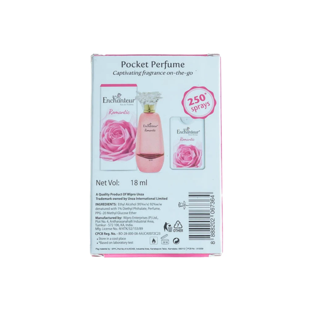 Enchanteur Pocket Perfume Romantic