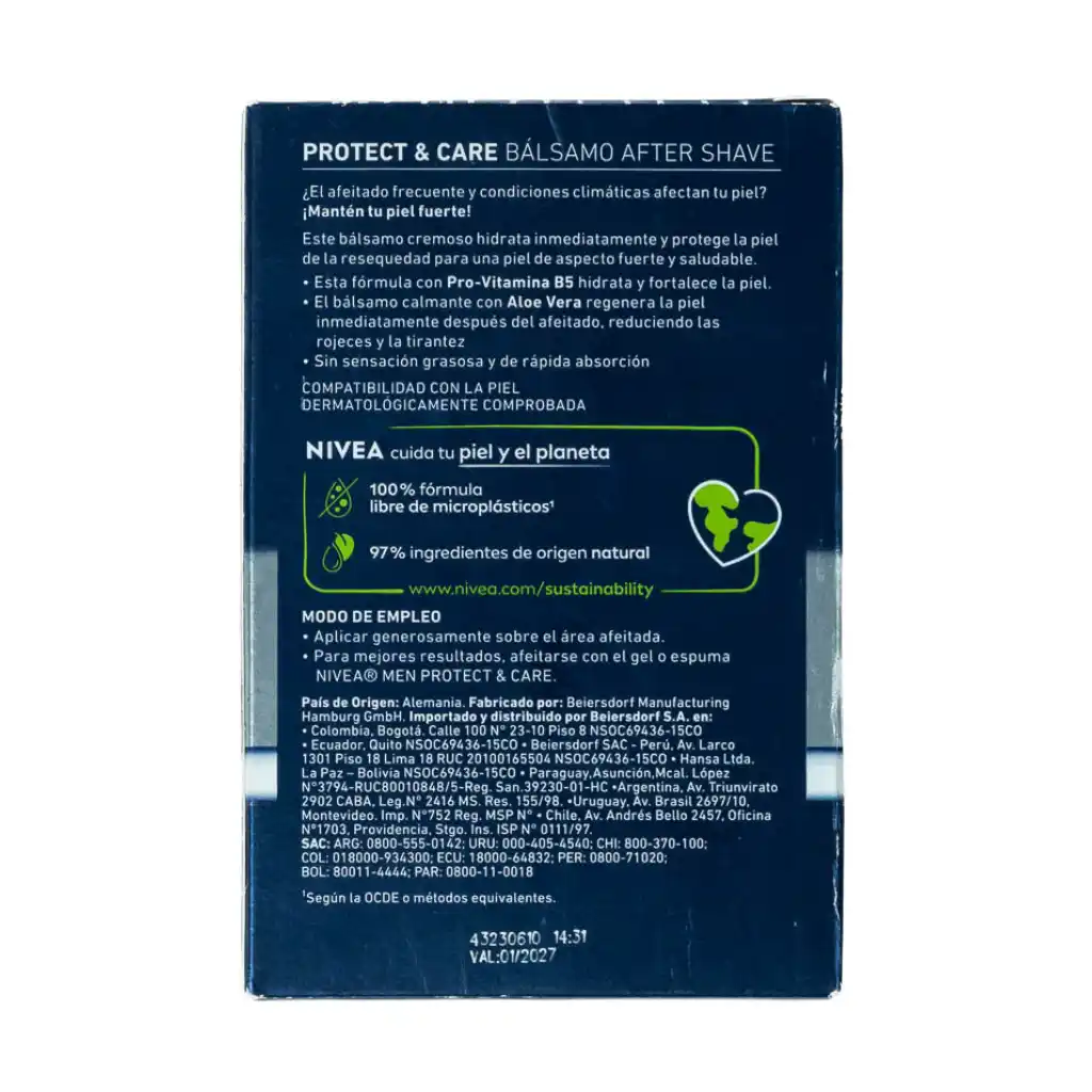 Nivea Men Protect & Care After Shave Blam