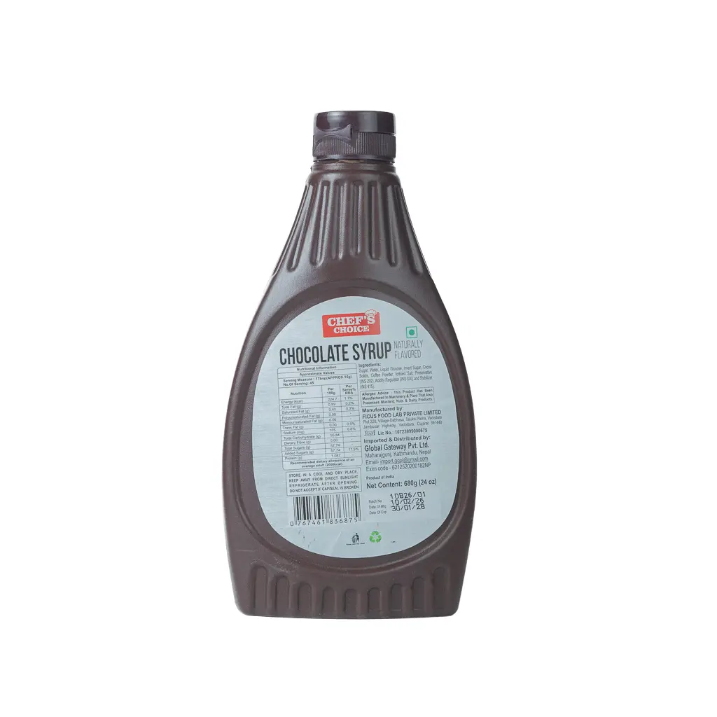 Chefs Choice Chocolate Syrup