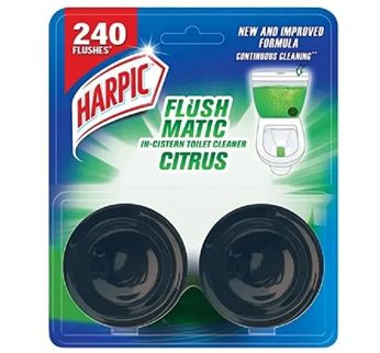 Harpic Flushmatic Twin Citrus x 2N