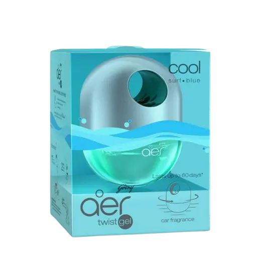 Godrej Aer Twist Gel Cool Surf Blue Car Fragrance