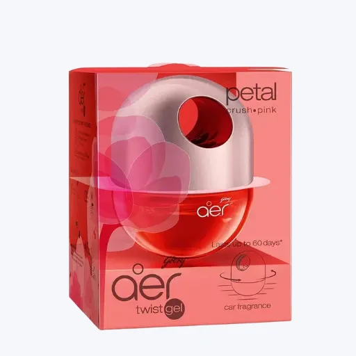 Godrej Aer Twist Gel Petal Crush Pink Car Fragrance