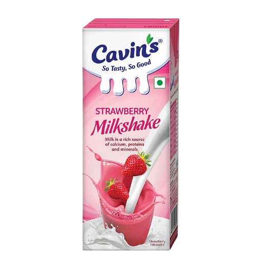 Cavin's Strawberry Milkshake