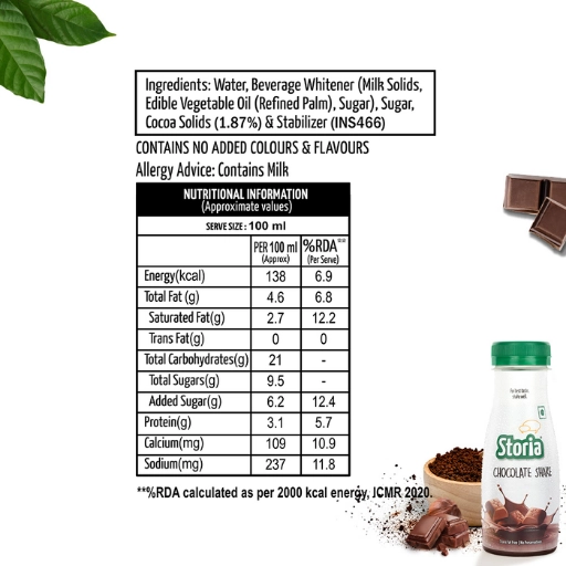 Storia Chocolate Shake