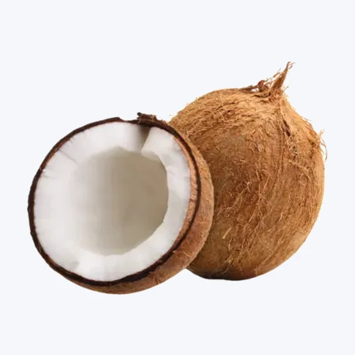 Semi Husked Fresh Coconut